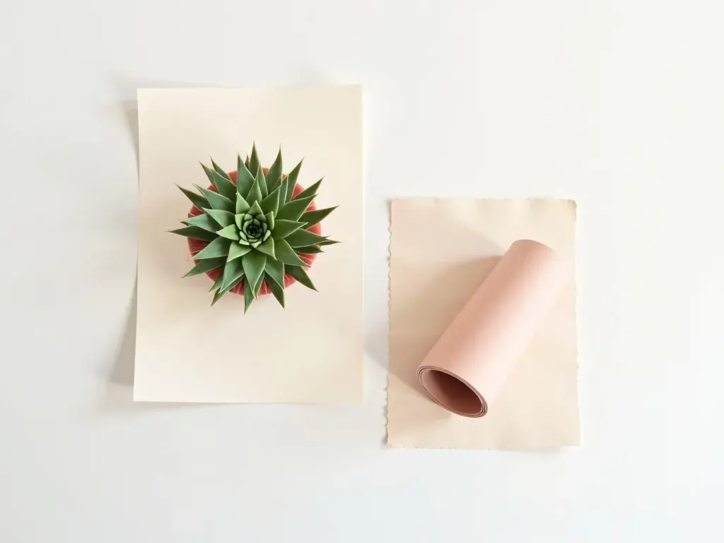 Lámina botánica de Sempervivum diseñada en estudio, lista para imprimir en alta resolución como cuadro decorativo salón